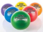 7" Classic Coat Versa Coated Foam Balls, Assorted Colors - 6/Set
