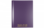 Home And School Communication Folders - 5002-40 Metallic Violet