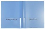 Home And School Communication Folders - 5002-56 Powder Blue