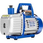 Vacuum Pump, 5CFM Dual stage rotary vane HVAC air vacuum pump with oil bottle/Oil