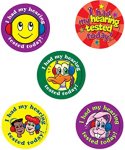 Hearing screen reward stickers - BB90204