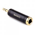 NANYI 1/4" Female to 1/8" Male Stereo Headphone Adapter