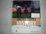 US History- Book 1: Beginnings to 1876