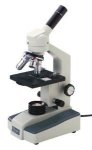 Microscope Boreal Scope - Plain Stage  - 40X Objective. 110 V With Rechargeable NiMH Batteries 14 1/2H With 9L X 7 1/2W Base - 10X Wide Field Eyepiece With Graduated Pointer; Revolving Triple Nosepiece With 4X, 10X And 40XR DIN Objectives; Plain Stage, 4 