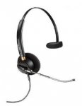 Headset, Plantronics HW510V EncorePro Mono - Over-the-Head, Black - 89435-11