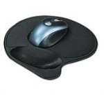 Gel Mouse Pad Wrist Rest, Ergonomic, Kensington Wrist Pillow - Black (KMW57822)