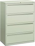 42 X 19-1/4 X 53-1/4 Inch  4-Drawer Lateral File 800 Series - Hon H894