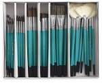 Ceramic Classroom Brush Assortment - 72/Set - 06424-1729