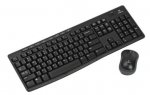 Wireless Keyboard and Mouse Combo - 2.4 GHz, Plug-and-Play, Eight Hot Keys, USB - Logitech MK270