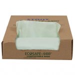 43 X 47 Degradable Can Liner, LD 1.1 Mil, 56 Gallon - 150/Case - Green Tint