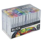 Blick Studio Brush Markers, Assorted Colors - 96/Set