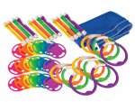 Diving Pack Set, Includes: 12 Numbered Discs, 12 Small Rings, 12 Large Rings And Mesh Storage Bag