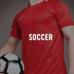 Men's Nike Short Sleeve Digital Game Jersey 18, w/ Custom Front Logo, Boys Soccer, (Colors and Details will be consulted prior to order) - 894376