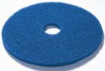 20 Inch Blue 5300 Cleaning Scrubbing Pad, 3M #MMM08413 - 5/Case