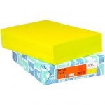 8-1/2 X 11 Copy Paper - Fluorescent Yellow - Ream