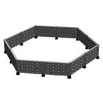 20' Ga Ga Pit, Recycled Plastic Border Panels that Interlock for Hassle-free Assembly