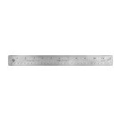 12 In. Stainless Steel Standard/Metric Ruler