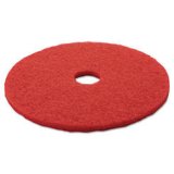 17 Inch Red Buffing Pad, 3M #MMM08392 - 5/Case