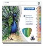 Artists' Colored Pencil Set, Cedar wood, High Pigmented, Non Toxic - 48/Set - Staedtler