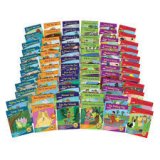 Decodable reader library includes include 72 different reader titles, 12 at each Phase level. The Non-Fiction Letters and Sounds readers also follow the Letters and Sounds progression on a week-by-week basis (letter-by-letter).