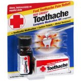 Toothache Kit, Red Cross - 1/8 Oz - 47004