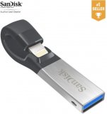 128GB iXpand Flash Drive - USB and Lighting Connector can be used for Iphone and Ipads