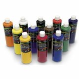 Chroma Acrylic Essential Set, Assorted Vibrant Colors, Pints - 12/Set
