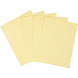8-1/2 X 14 Copy Paper - Yellow - Ream