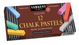 Square Pastels, Chalk Assorted Colors - 12/Box