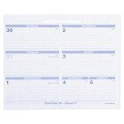 12 Month Flip-A-Week Desk Calendar Refill,  5-5/8 X 7 In.,