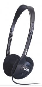 Headphone - Cyber Acoustics ACM-70B Lightweight PC/Audio Stereo Dynamic Drivers, Adjustable.