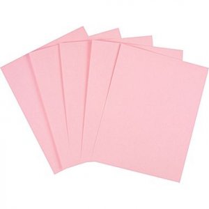 8-1/2 X 11 Copy Paper - Pink - Case