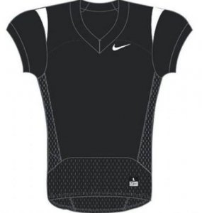 Nike Men's Custom Digital Vapor Pro Football Jersey, Swoosh Option NFHS Printed in Team Color
