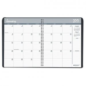 14 Month Academic Planner, 8-1/2 X 11 in, 2 Sheets Per Month, House of Doolittle, July - August