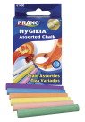 Prang Hygieia Dustless Chalkboard Chalk - Assorted Colors, 12/Box