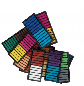 Square Pastels, Chalk Assorted Colors - 144/Set