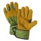 Work Gloves, Premium, Leather Palm, Safety Cuff, Large - Pair - sample required