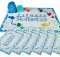 Fitness Skillastics Game Board & Supplies (Grades 1 - 8) Includes: PVC Activity Mat, 6 Dice, 6 Beanbags, 6 Mini Game Mats, Instruction Manual And Storage Bag